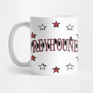 Greyhounds logo. Mug